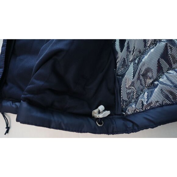 Columbia WO1111-467 Mens Sz M Navy Blue Powder Lite Omni-Heat Puffer Jacket - Picture 9 of 15
